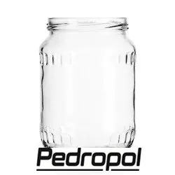 Słoik 720ml karbowana